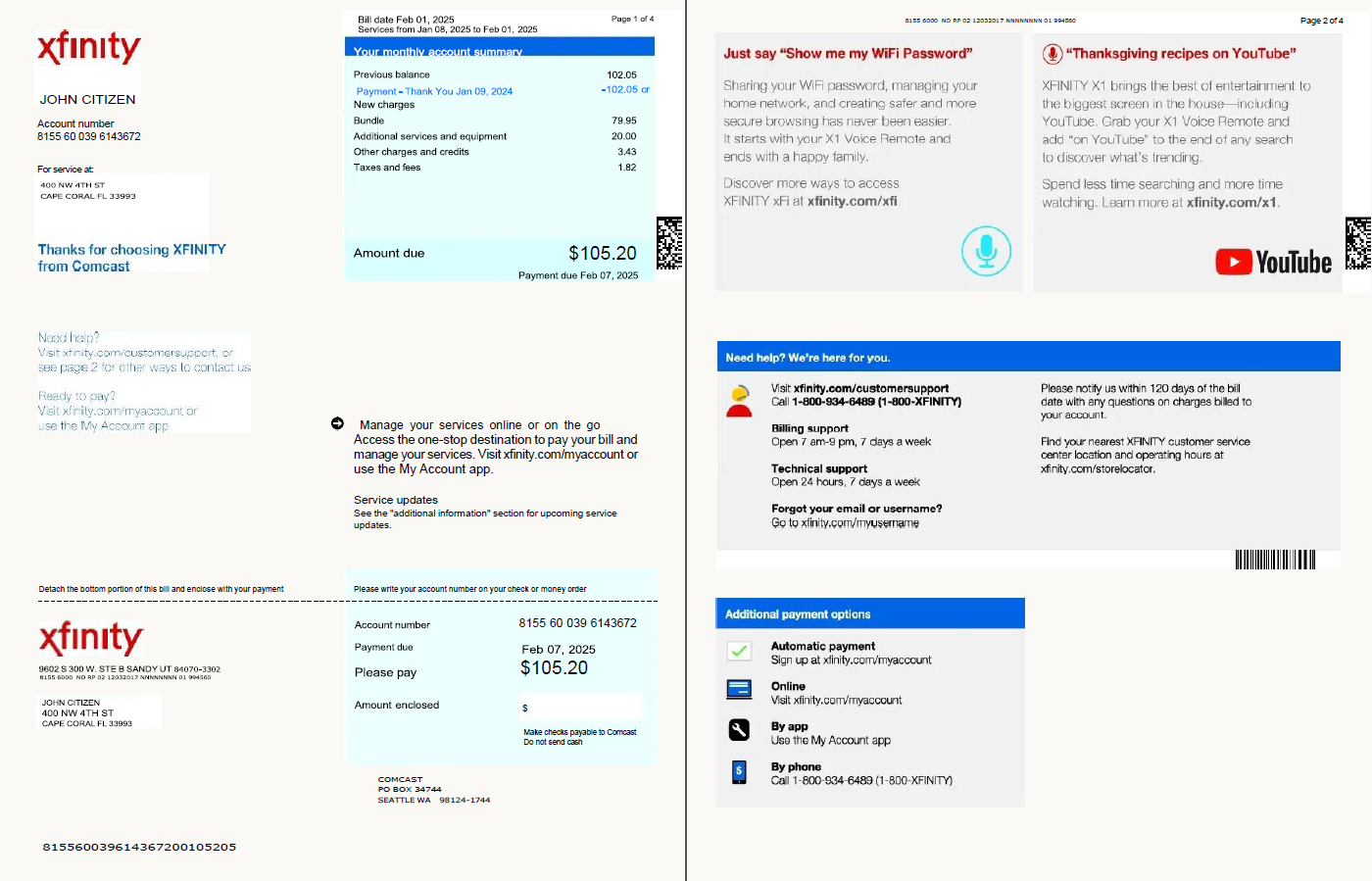  Minol USA business utility bill 